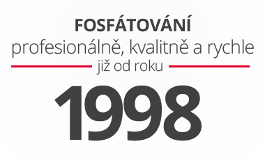 fosfátování profesionálně, kvalitně a rychle již od roku 1998